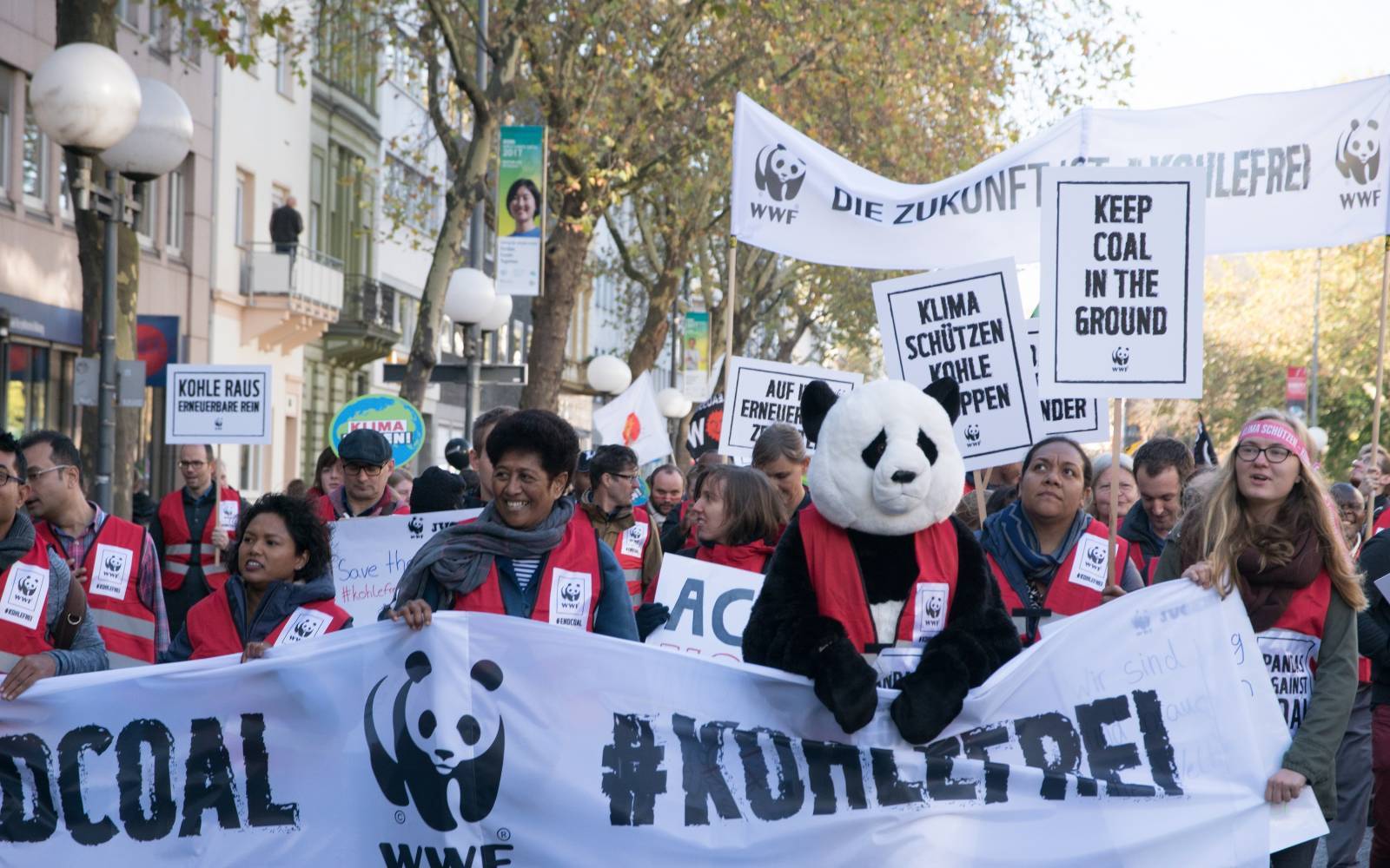 WWF Climate marzo a Bonn alla COP23 nel 2017