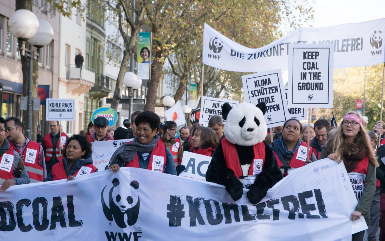 WWF à Mars Climat à Bonn à COP23 en 2017