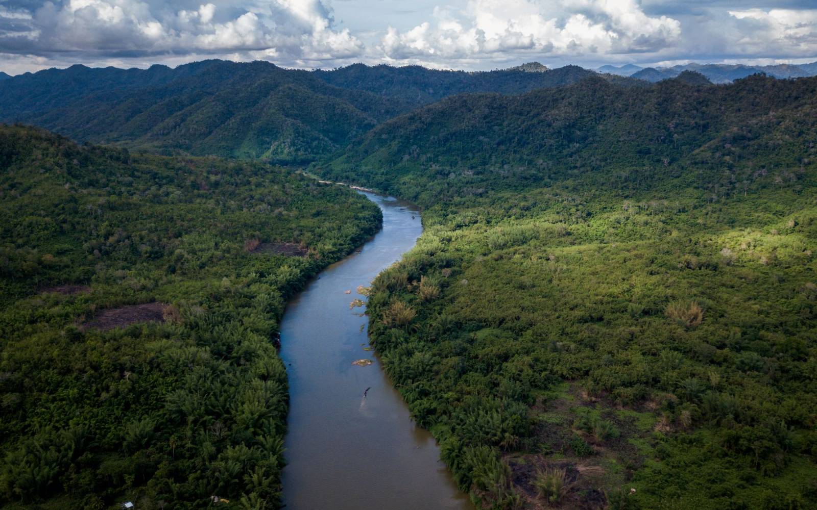 Tanintharyi Fluss in Myanmar