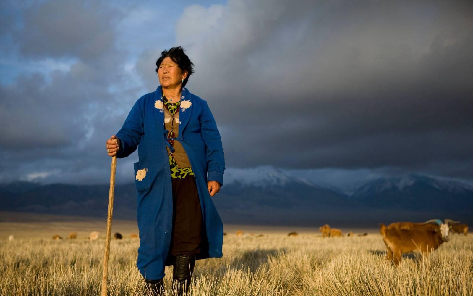 Klimazeugin Marush Narankhuu aus der Mongolei