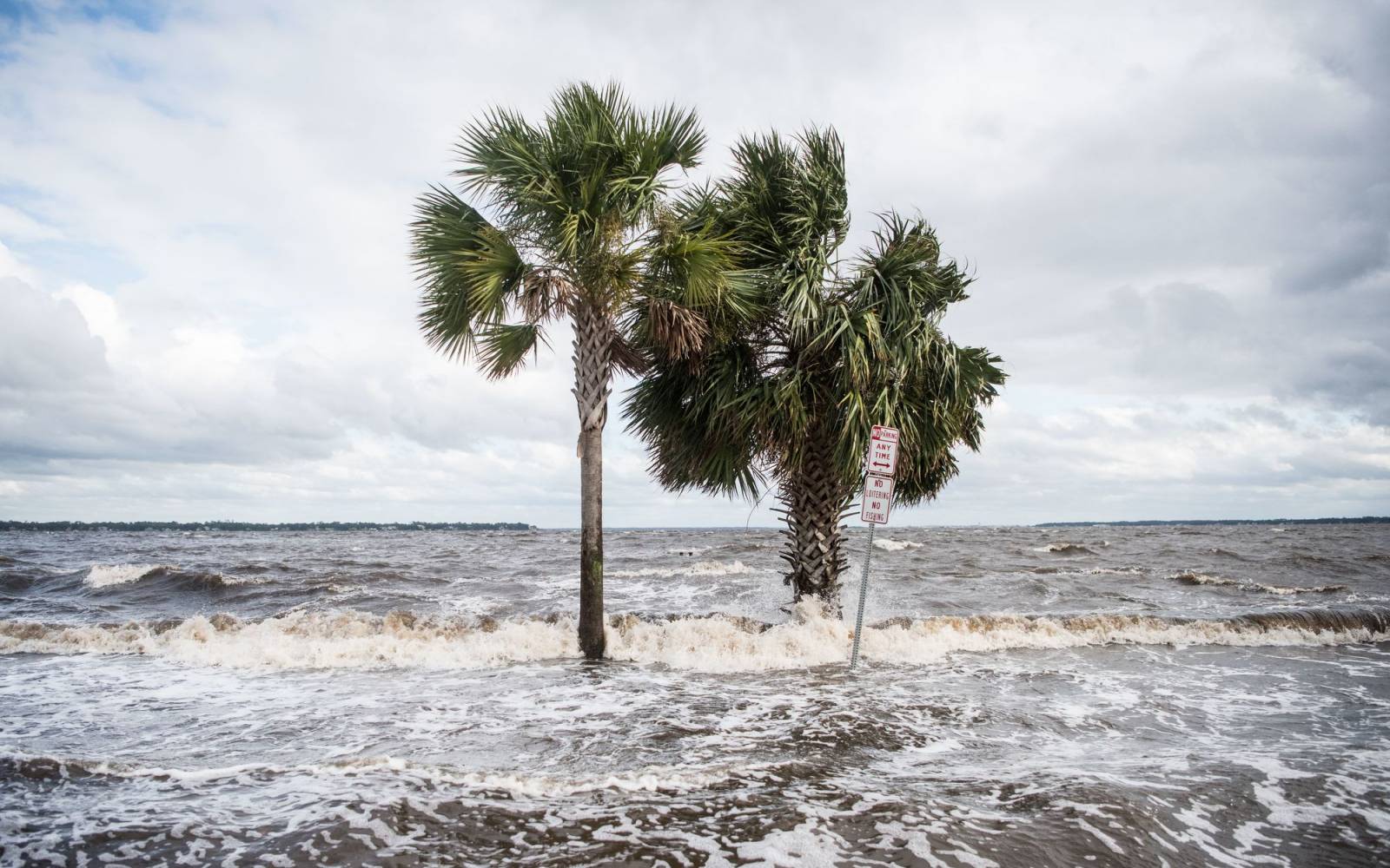 Sturmflut von Hurrikan Irma in Florida