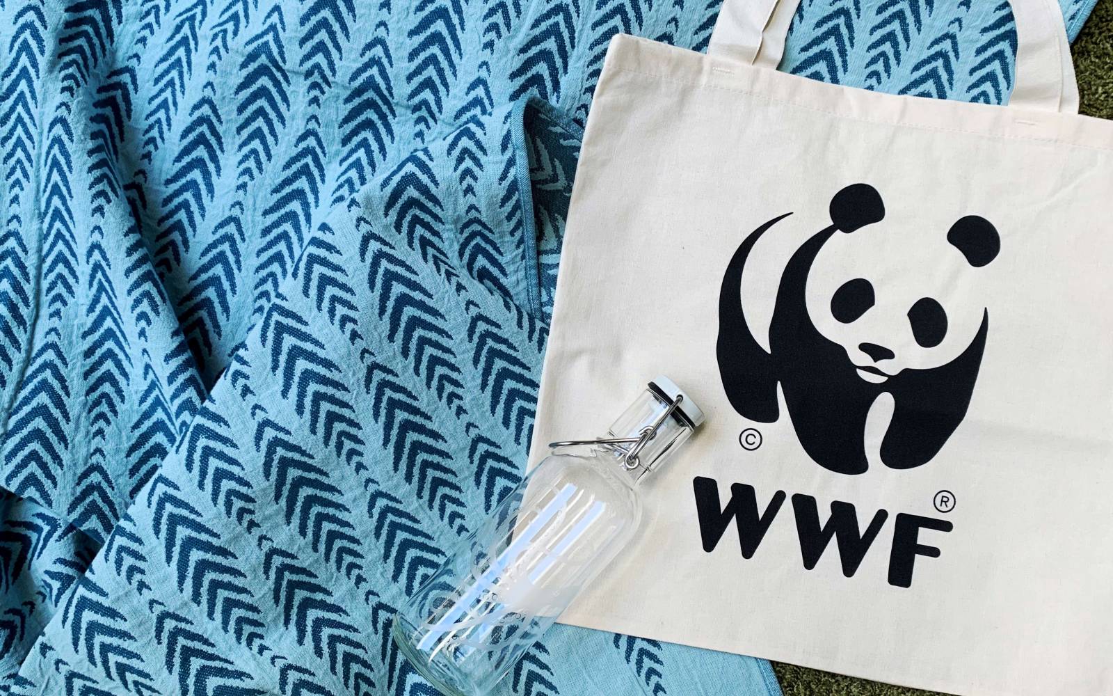 Tote Bag, Badetuch, Trinkflasche