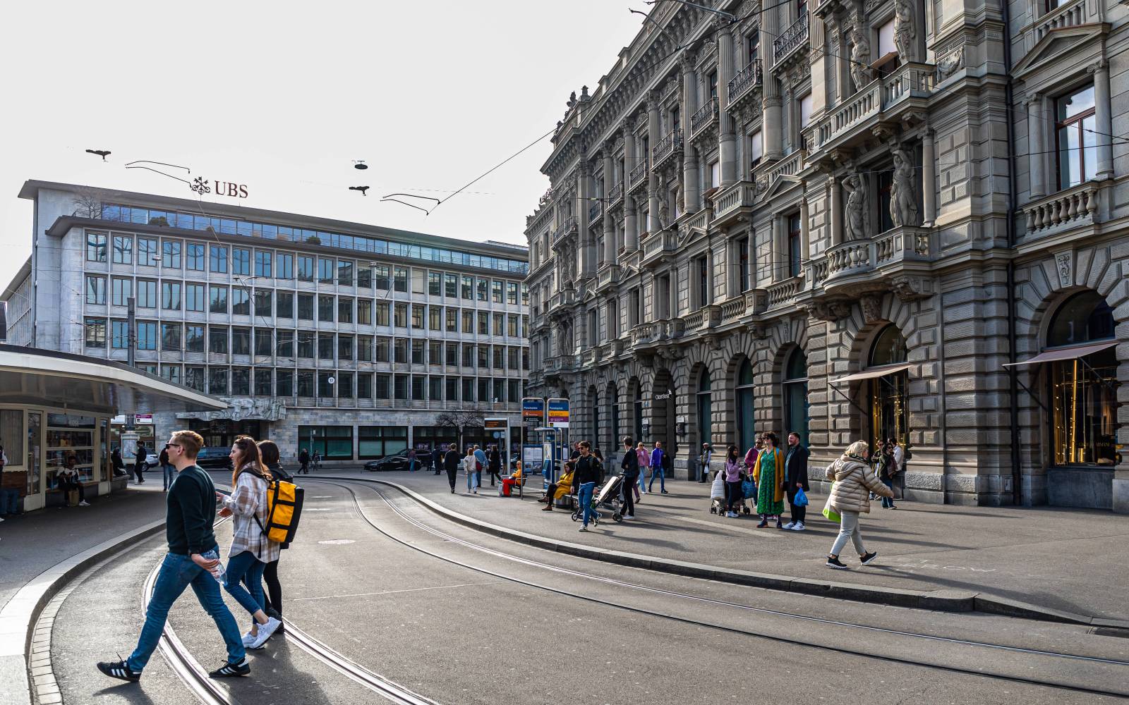 Grossbanken am Paradeplatz Zürich