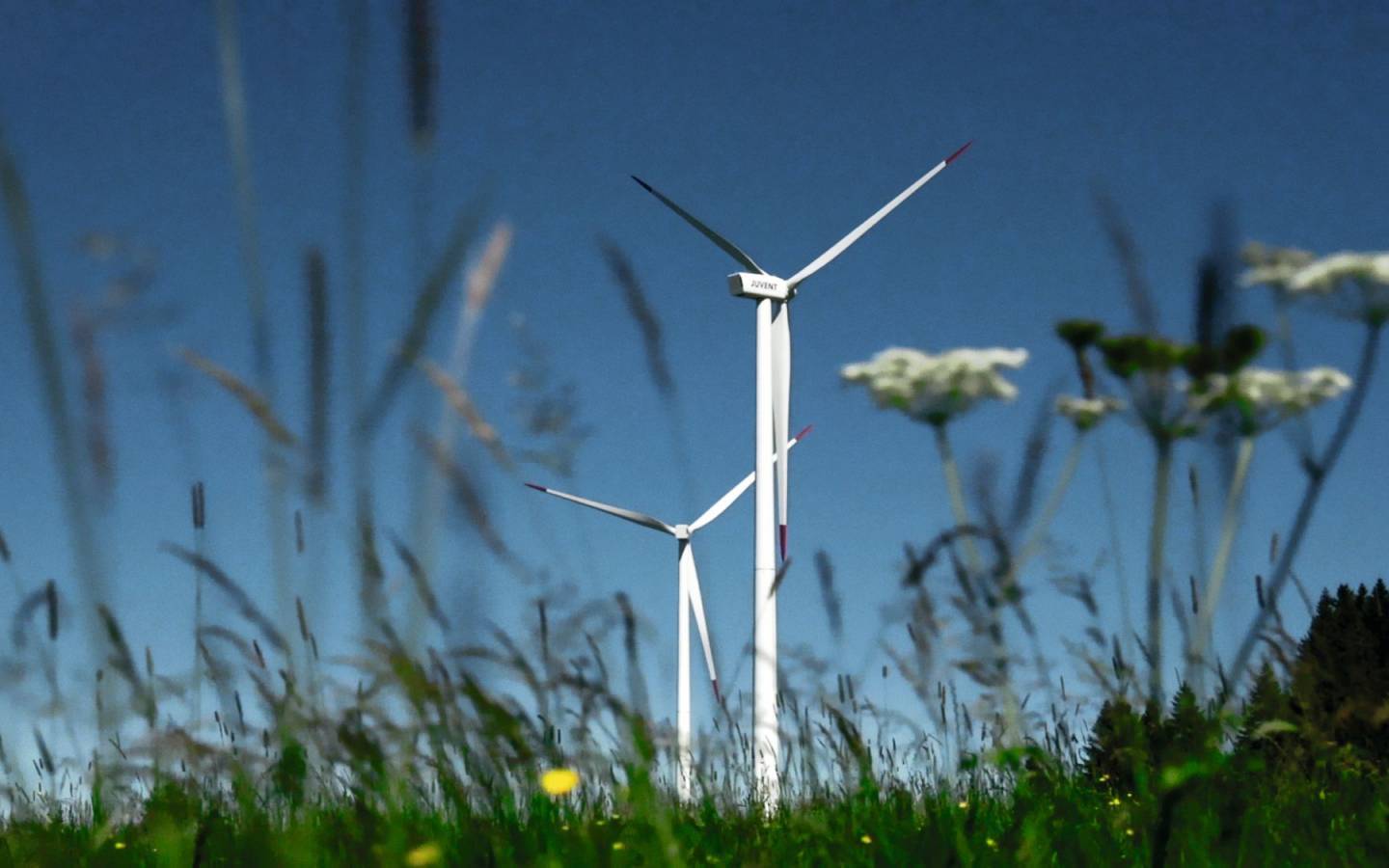 éoliennes d'un parc éolien