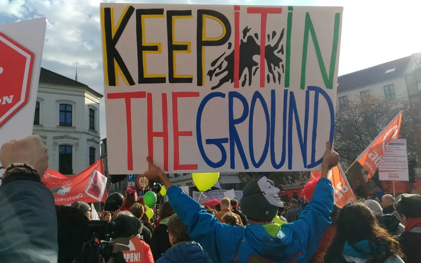Climat Mars à Bonn à COP23 en 2017