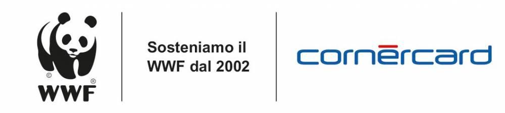 20 Jahre Jubiläumslogo Cornercard und WWF