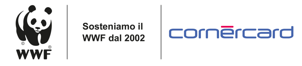 20 Jahre Jubiläumslogo Cornercard und WWF