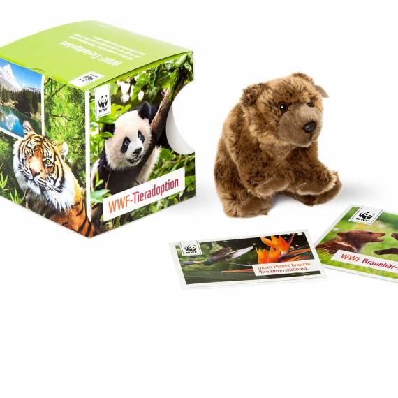 WWF Adoptionsbox ours brun