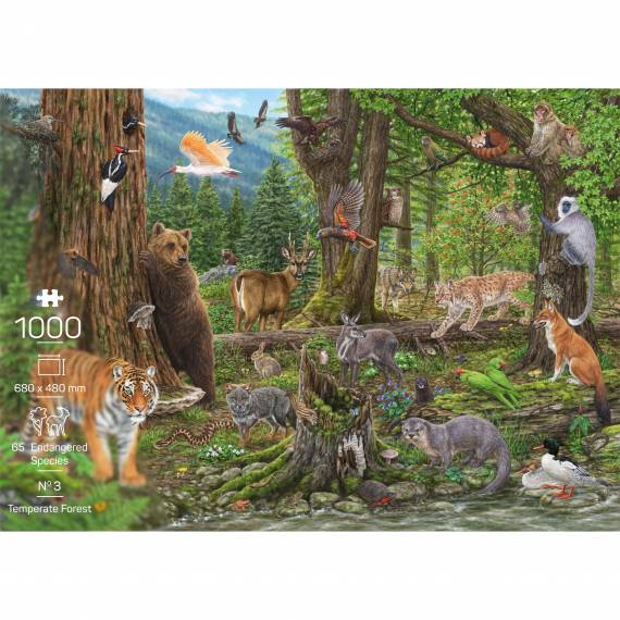 Puzzle «Wald», 1000 Teile