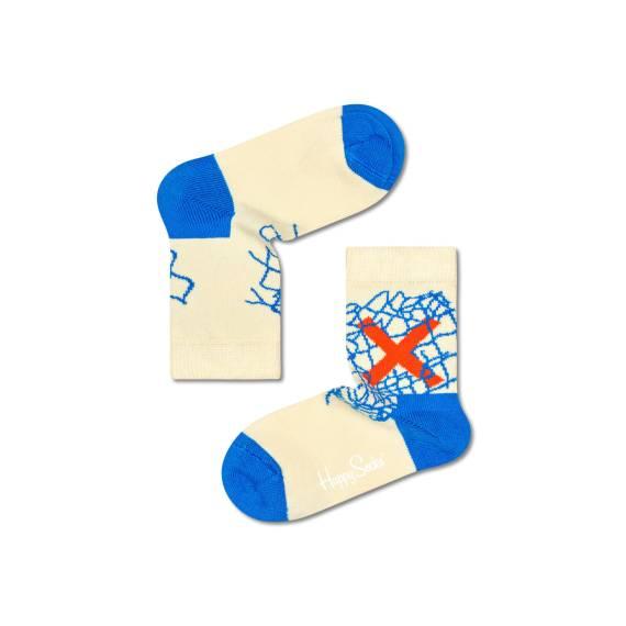 Box blau Socks kids Netz