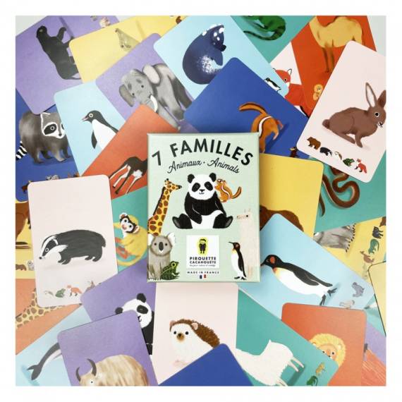Kartenspiel Tierfamilien I