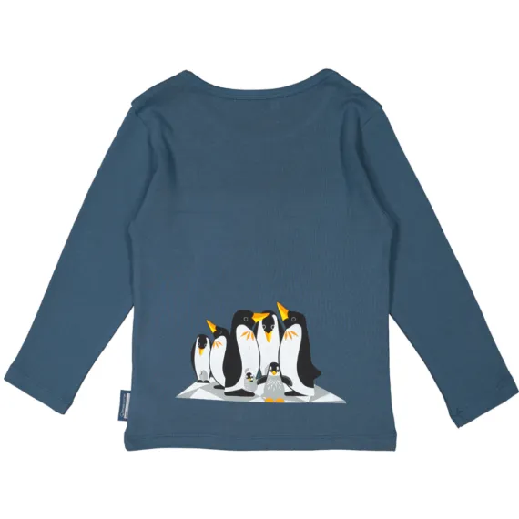 5547.3x Langarmshirt Pinguin Rückseite