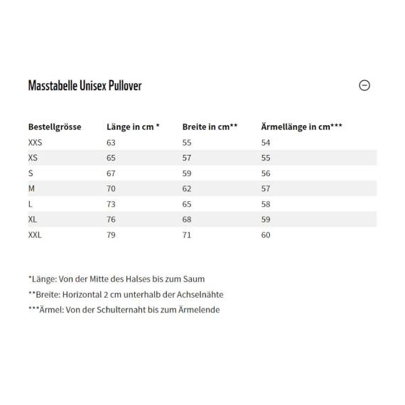 Shop Masstabelle Unisex Pullover
