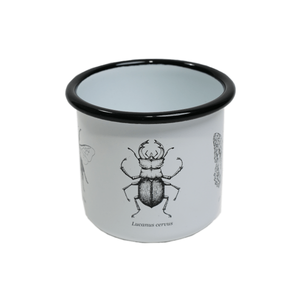 1363.00 WWF Emaille-Tasse «Insekten»