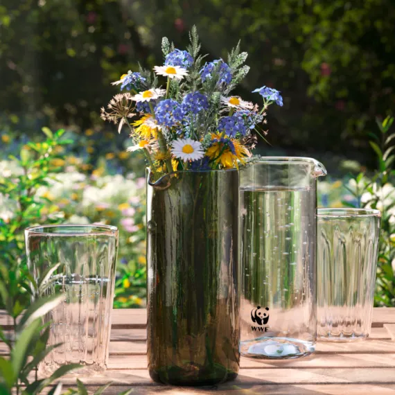 WWF Vase Weinflasche
