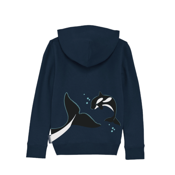 Kapuzenpullover «Orca», Kinder