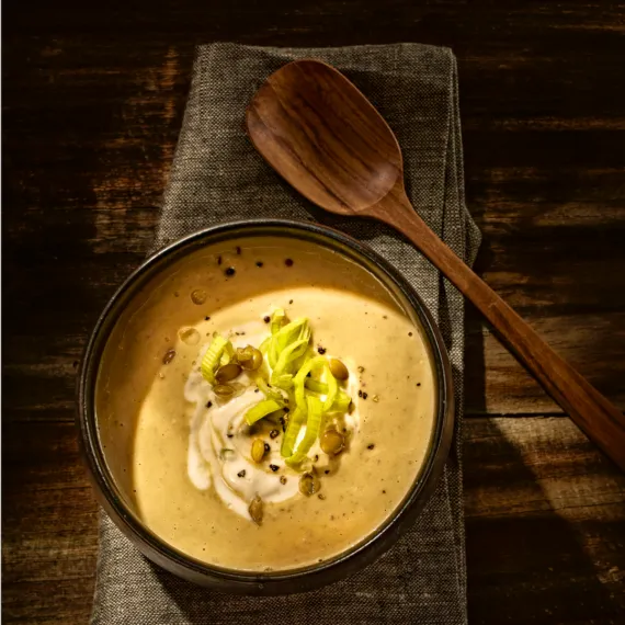 1785.40 Kochbuch «Klimatopf» Marroni-Linsen-Suppe