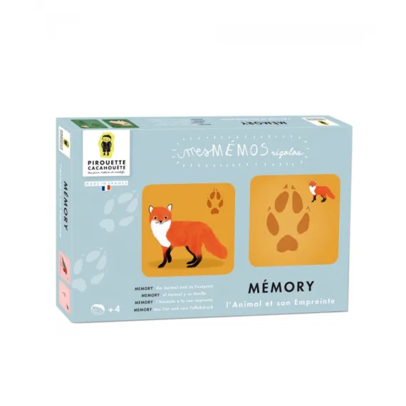 Memo-Spiel «Tierspuren»