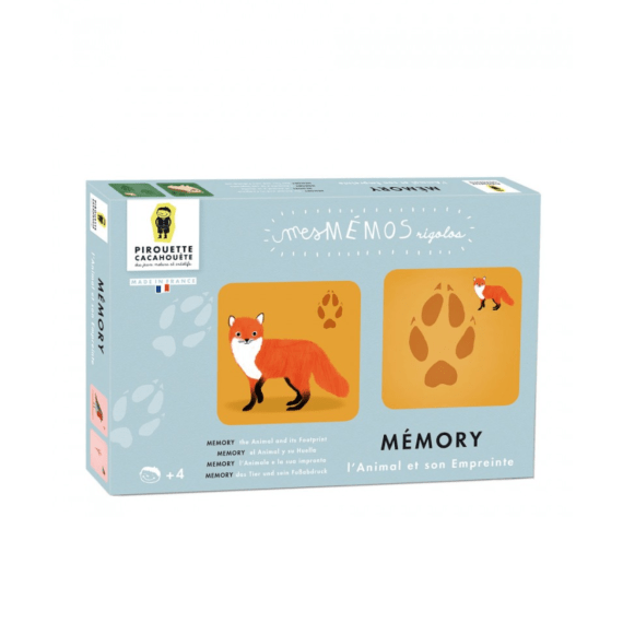 Memo-Spiel «Tierspuren»