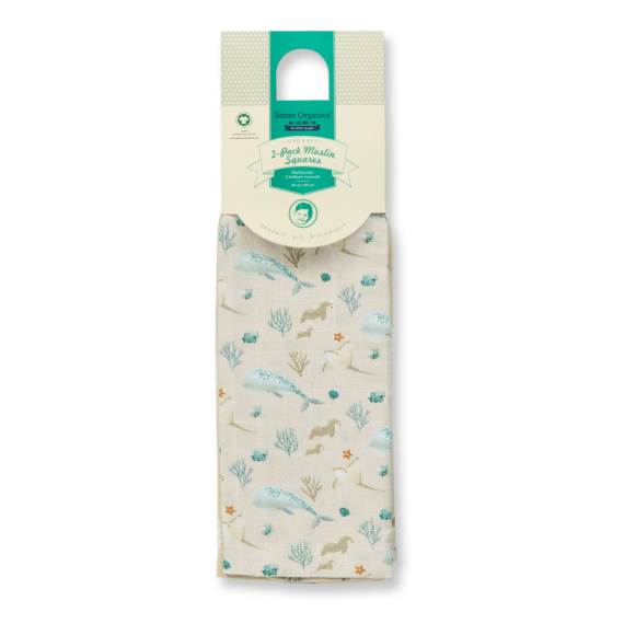 5552.20 BIOS 2 Pack Muslin squares