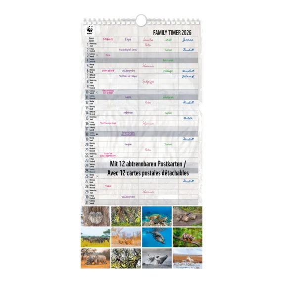 WWF Family Timer 2026 Titelbild 