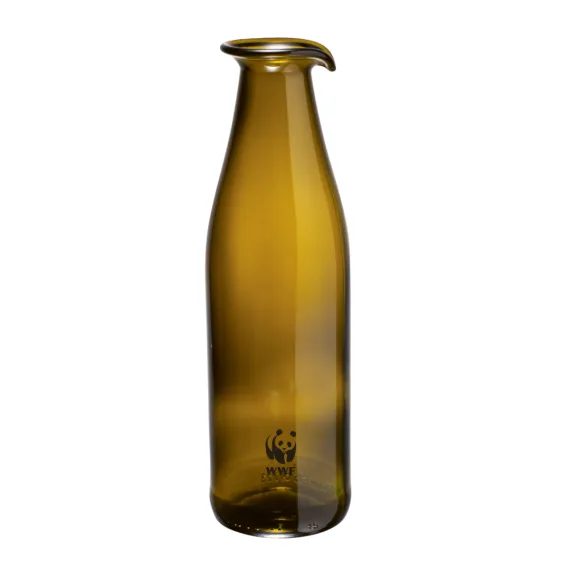 WWF Karaffe Weinflasche olive