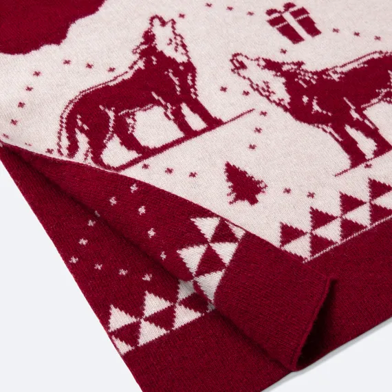 WWF Weihnachtsschal «Wolf»