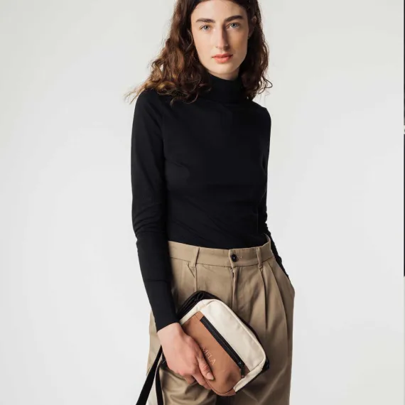 Umhängetasche «Patni» rostrot/nature