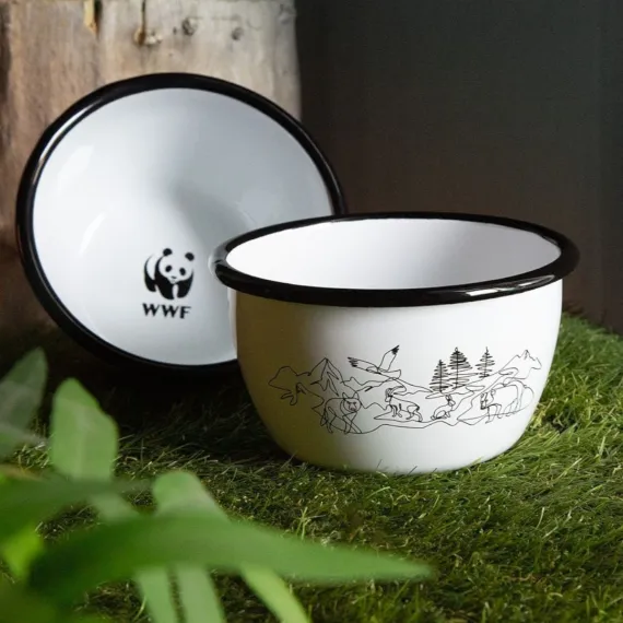 WWF Emaille-Schüssel «Alpen»