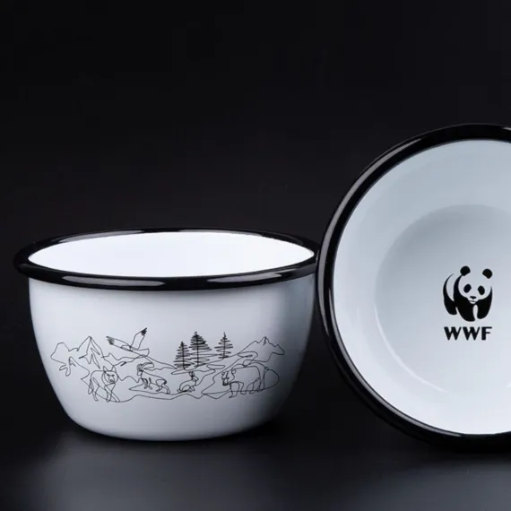 WWF Emaille-Schüssel «Alpen»