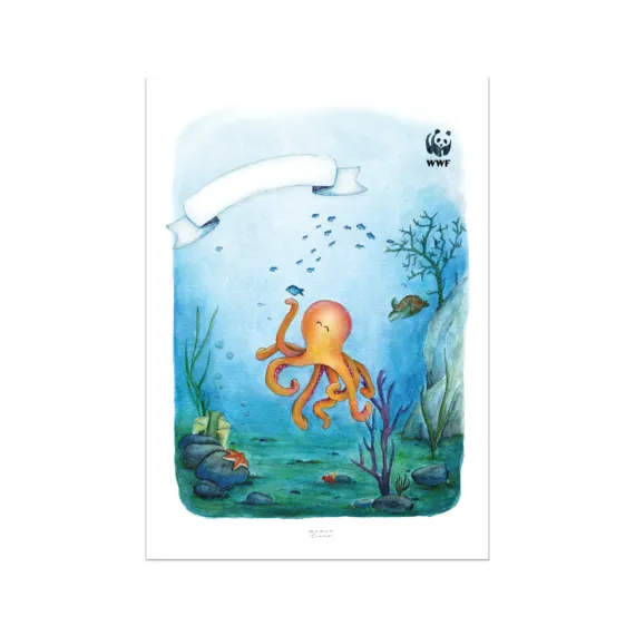 WWF Spende-Poster für Kinder