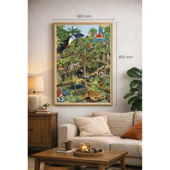 WWF Poster «Regenwald» - generiert mit KI