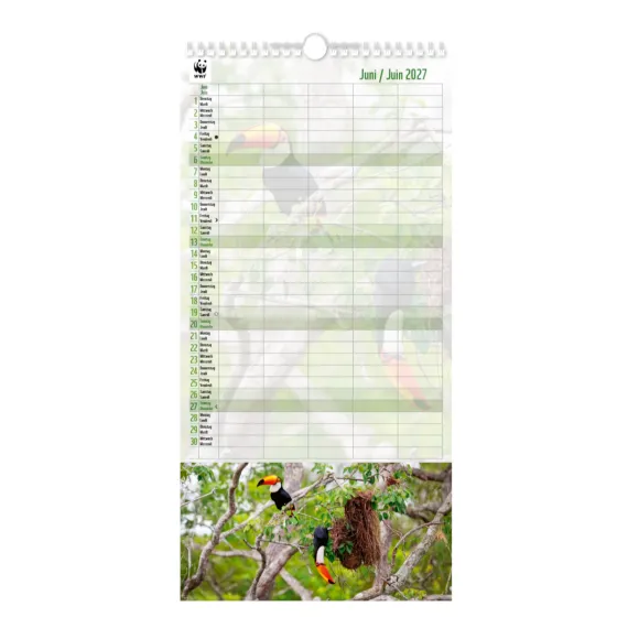 WWF Family Timer 2027 Juni