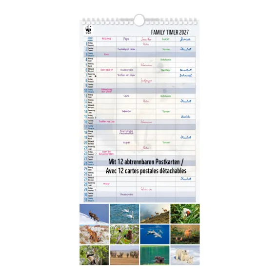 WWF Family Timer 2027 Titelbild
