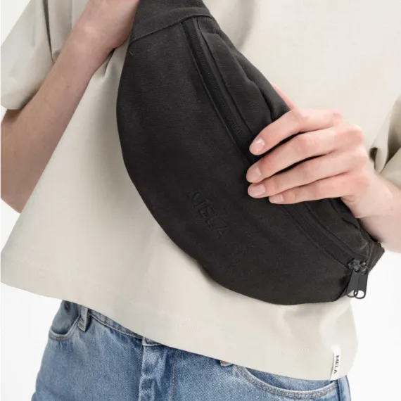 Bauchtasche MELA schwarz