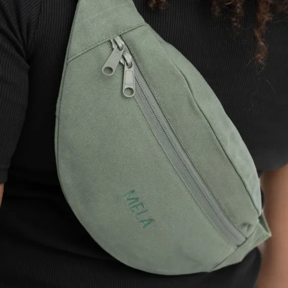 Bauchtasche MELA schiefergrün