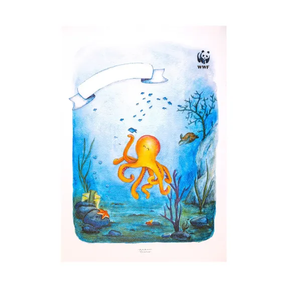 WWF Spende-Poster für Kinder
