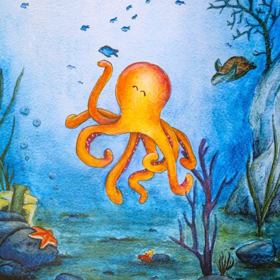 WWF Spende-Poster für Kinder