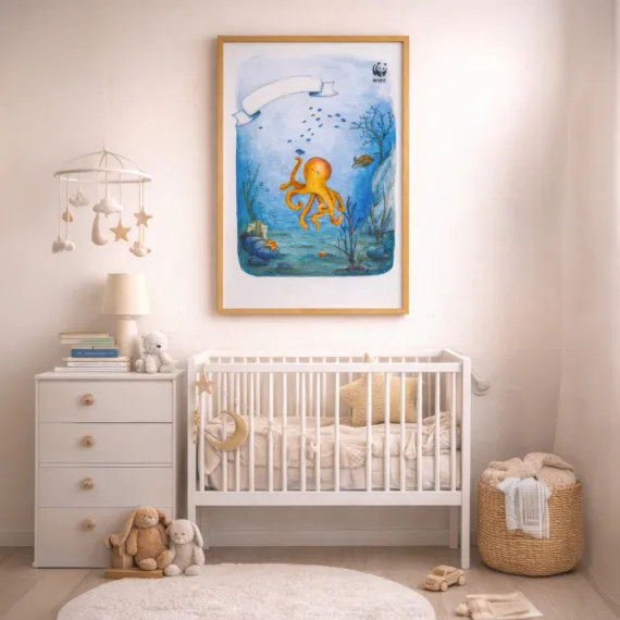 WWF Spende-Poster für Kinder