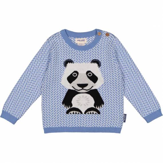 Feinstrick-Pullover «Panda»