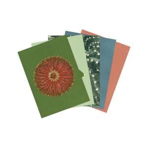 Postkartenset Grün