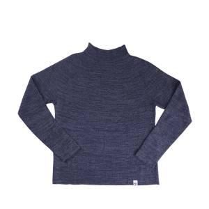 Feinstrick-Pullover Turtleneck, Leinen/Merino-Wolle