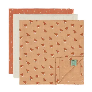 Mulltuecher-Set Fuchs 3er Pack