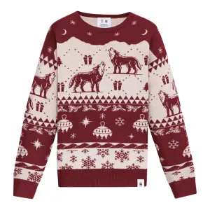 WWF Weihnachtspullover Wolf