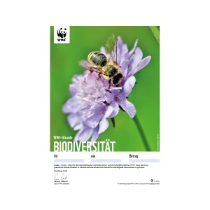 1650.6x WWF Geschenkurkunde «Biodiversität» (digital)