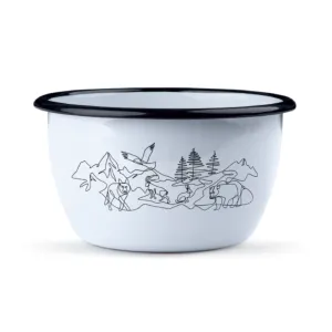 WWF Emaille-Schüssel «Alpen»