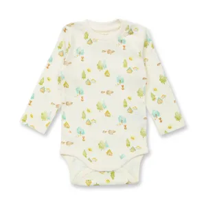 Langarm-Body «Wald», Babys
