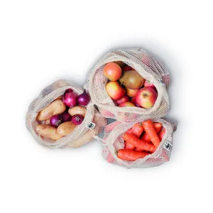 Mehrwegbeutel für Früchte- und Gemüse, 3er-Set