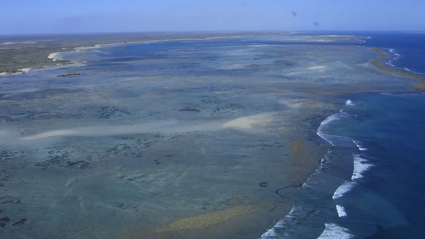 Barriera corallina off Morondava, Madagascar