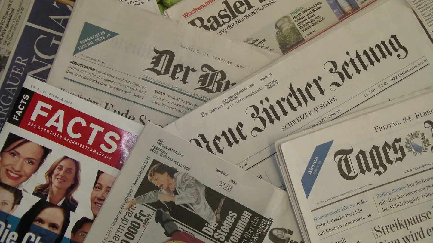 journaux suisses